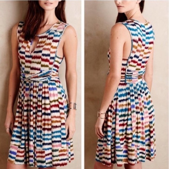 Maeve Dress Women’s Size Small Sennebec Multi color stripped Dress - Picture 15 of 15